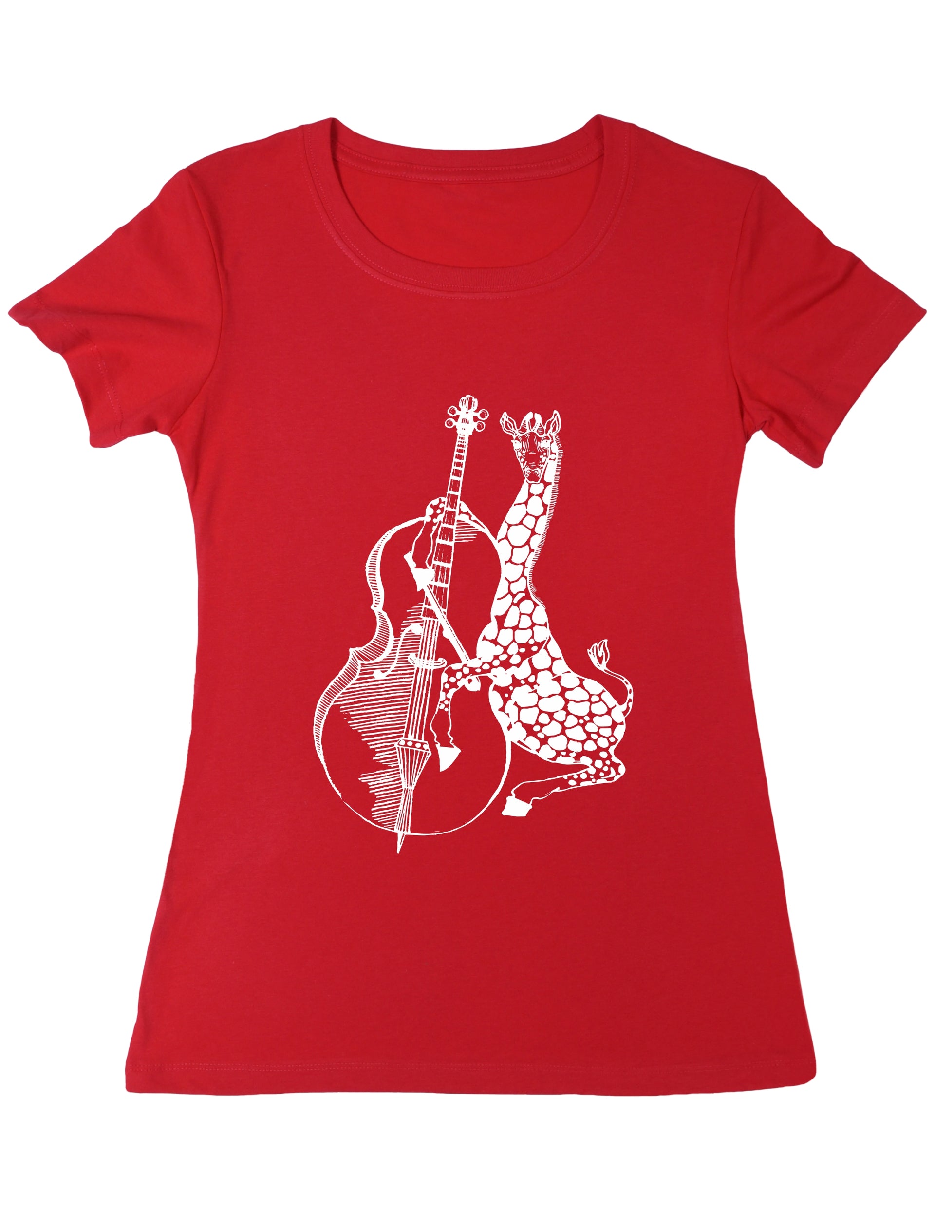 seembo-giraffe-playing-cello-cellist-misician-music-band-women-red-t-shirt