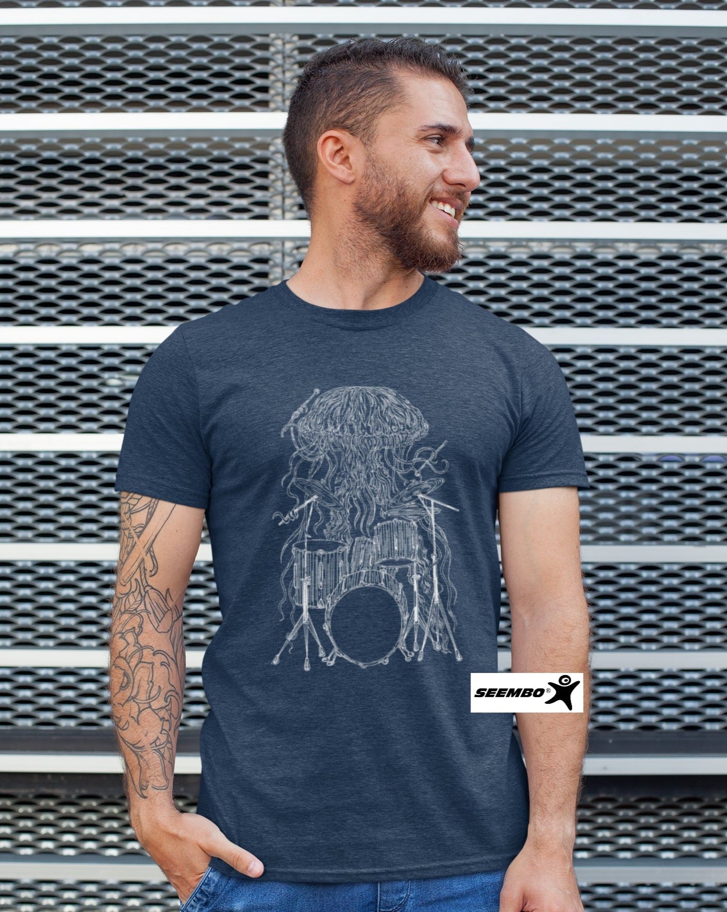 beard-man-standing-with-seembo-jellyfish-drummer-playing-drums-art-men-vintage-navy-t-shirt