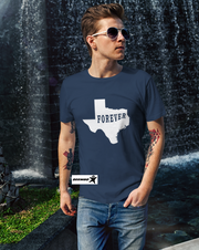 seembo-texas-forever-navy-t-shirt-of-a-cool-man-walking-by-a-fountain-ipe43