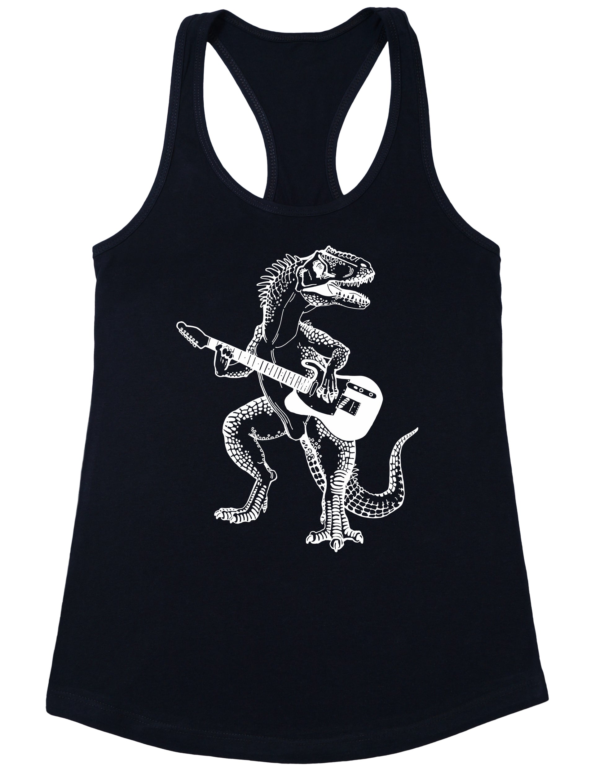 seembo-dinosaur-playing-guitar-animal-guitarist-musician-music-band-women-black-tank-top